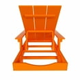 thumbnail image 6 of WestinTrends Shoreside Poly Reclining Chaise Lounge for Outdoor, Patio, Garden, Orange, 6 of 10