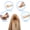 Beige, variant on Non Slips No Heel Back Heel Grip Pads - Shoe Inserts for No Slide, Heel Slip Pads, Heel Grippers for Loose Shoes, Back of Shoe Cushion, Non Slip Heel Liner, Boot Inserts, Shoe Makeup Organizers