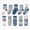 Z34-Red, variant on Baby Boys Grips Socks 5 Pairs Kids Toddlers Anti Slip Non Skid Funny Cartoon Crew Breathable Cotton Socks for 1-16 Years 5 Pairs All Seasons GIFT FOR BOYS/GIRLS,3-5 Years