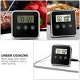 thumbnail image 2 of Milisten Kitchen Instant Read Meat Thermometer Digital Food Thermometer Kitchen Timer, 2 of 5