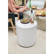 Veradek Chill Side Table - White