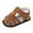 Brown, variant on Weebloom Baby Boy Sandals,Summer Children Toddler Shoes Flat Soles Light Straps Roman Style Sandals Stylish 0-6 Months