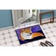 thumbnail image 4 of Carolines Treasures SS8417MAT Paillasson Intérieur Extérieur 18 x 27 Po. Shiba Inu, 4 of 4