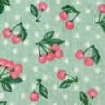 thumbnail image 2 of Betsey Johnson Cherry Dots Lt-Pastel Green 50" X 70" Throw Blanket, 2 of 6