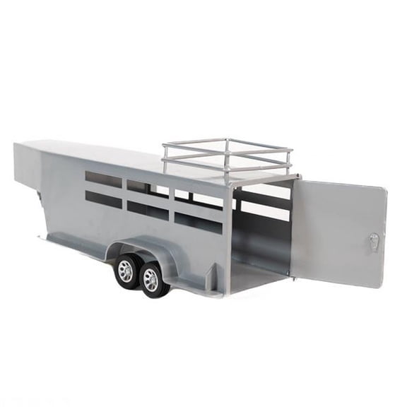 Little Buster Toys Little Buster Gooseneck Horse Stock Combo Trailer
