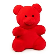 Valentines Day Red Gummy Bear Plush, Ages 3+, 16", by Way To Celebrate