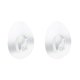 thumbnail image 4 of de Pared Autoadhesivo Ovalado de 2 Partes Ropa Pegajosa Sunnimix Gancho de comando adhesivo, 4 of 8