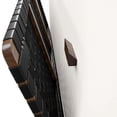 thumbnail image 4 of Headboard, Twin Size, Walnut Black, Vegan Leather, Bedroom, Modern Contemporary HB36746, 4 of 8