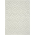 thumbnail image 5 of Nourison Versatile Indoor/Outdoor Ivory/White 5' x 7' Area Rug, (5x7), 5 of 10