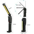 thumbnail image 6 of Rechargeable LED Work Lights with Magnetic Base,180°Rotation Handheld Versatile Lighting for Repairs,2 Pack, 6 of 8