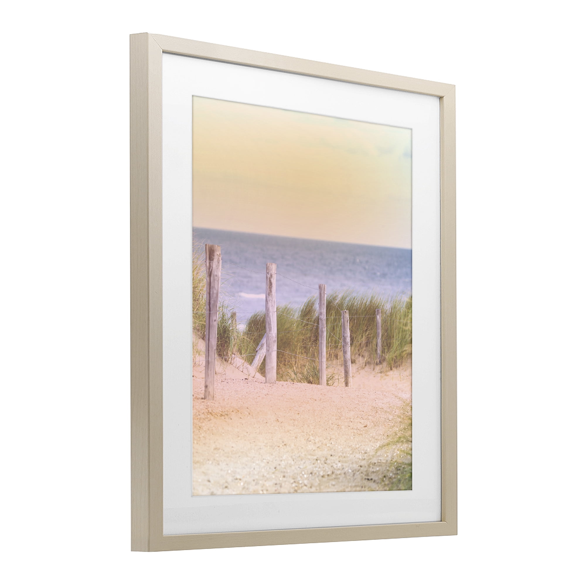 Stupell Industries Carefree Beach Vacation Birch Framed Print Under Glass, design by Marcus Prime