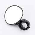 thumbnail image 2 of 360° Rotatable Black Bicycle Cycling Handlebar End Rearview Side Mirrors, 2 of 12