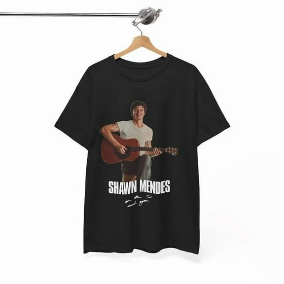 Vintage Shawn Mendes Tour 2025 On The Road Again Concert T-Shirt