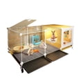 thumbnail image 1 of Premium Outdoor Pet Rabbit Cage The Perfect Home Rabbit Villa & Snuggly Rabbit Nest for Your Beloved Bunny, 1 of 2