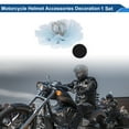 thumbnail image 2 of Accesorios para Casco de Motocicleta Decoración Corona con Perlas y Velos para Cascos de Motocicleta, Bicicleta, Esquí Tono Dorado Azul Aleación Sticker 1 Juego, 2 of 6