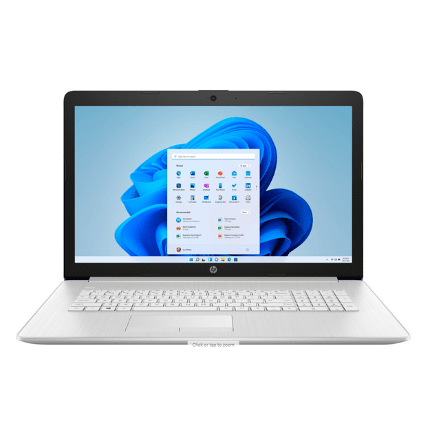 HP - 17.3" Laptop - Intel i3 UHD Graphics 8GB Memory - 256GB SSD Windows 11 Home in S Mode Natural Silver - Walmart.com