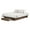 Natural Walnut, variant on South Shore Tao Platform Bed with Drawer, Fall Oak
