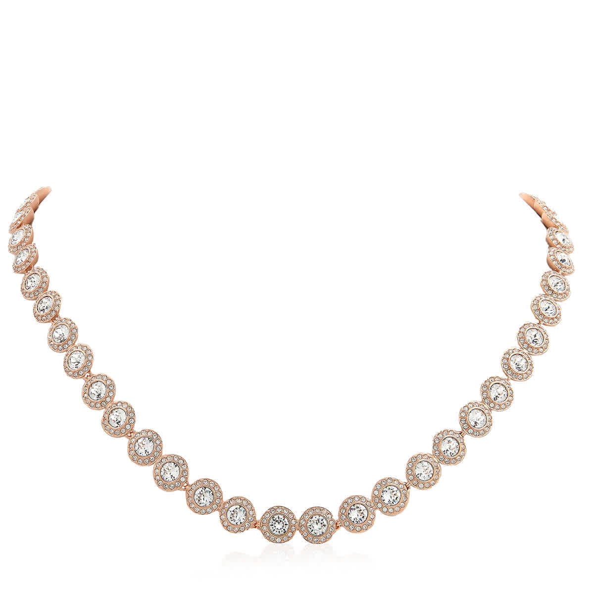 Swarovski Louison Pearl Necklace, White, RHODIUM PLATED - Walmart.com