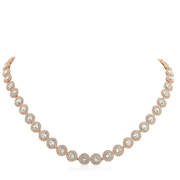Swarovski Angelic Necklace Rose Gold-Tone Plated
