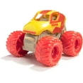 thumbnail image 3 of Monster Jam Marvel Mini 5-Pack Collectible Mini Trucks 1:87 Scale with Iron Man, Captain America, Thor, Thanos & Mystery Truck, 3 of 9