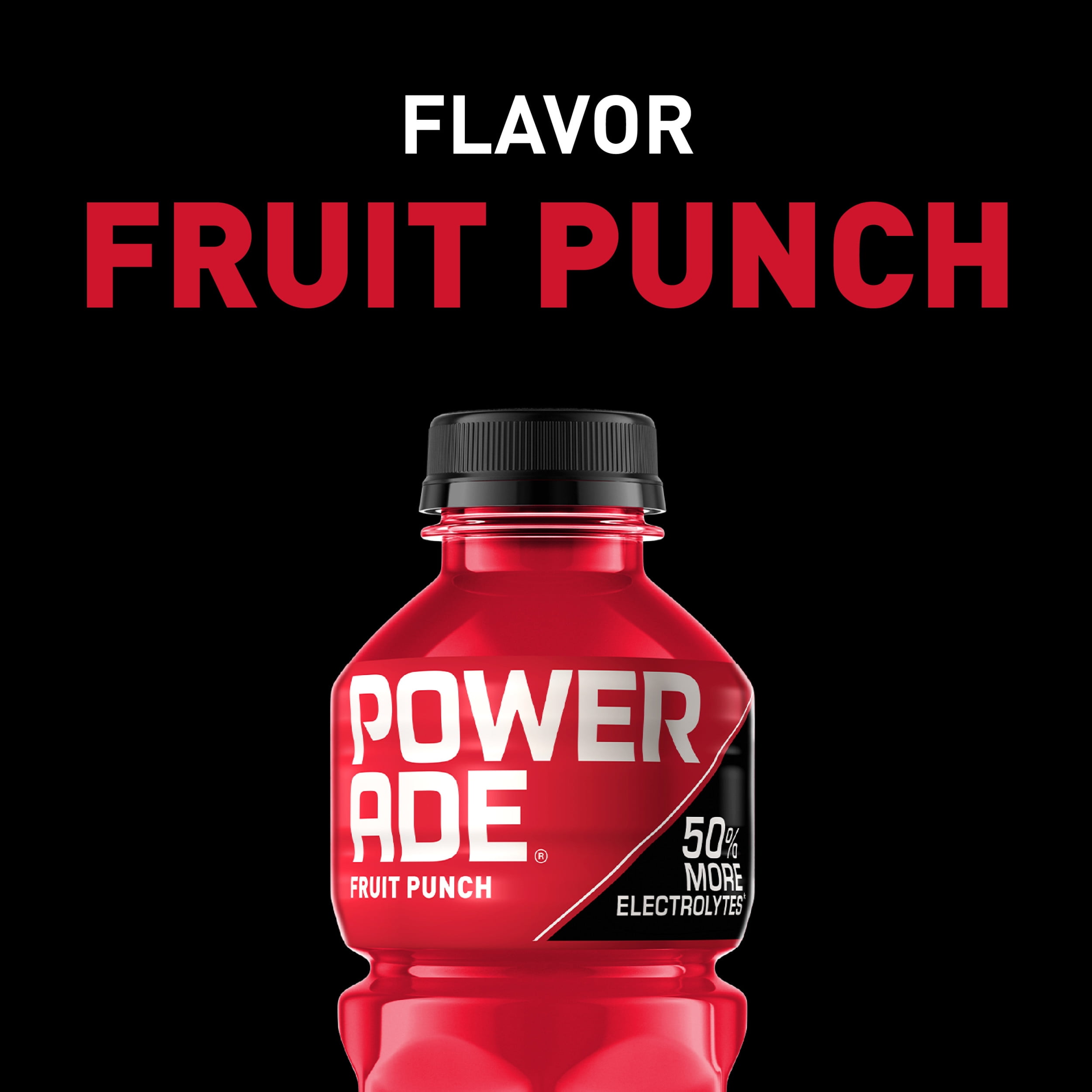 Powerade POWERADE Fruit Punch Bottles, 20 fl. oz., 8 Pack 853158 - The Home  Depot