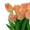 thumbnail image 7 of BalsaCircle 10 Peach 13" Single Floral Stem Foam Tulips Flowers Blooms, 7 of 7