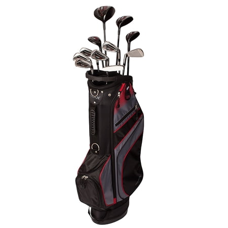Merchants of Golf Tour X 16 Piece Black/Red Complete Set Club Set Uniflex