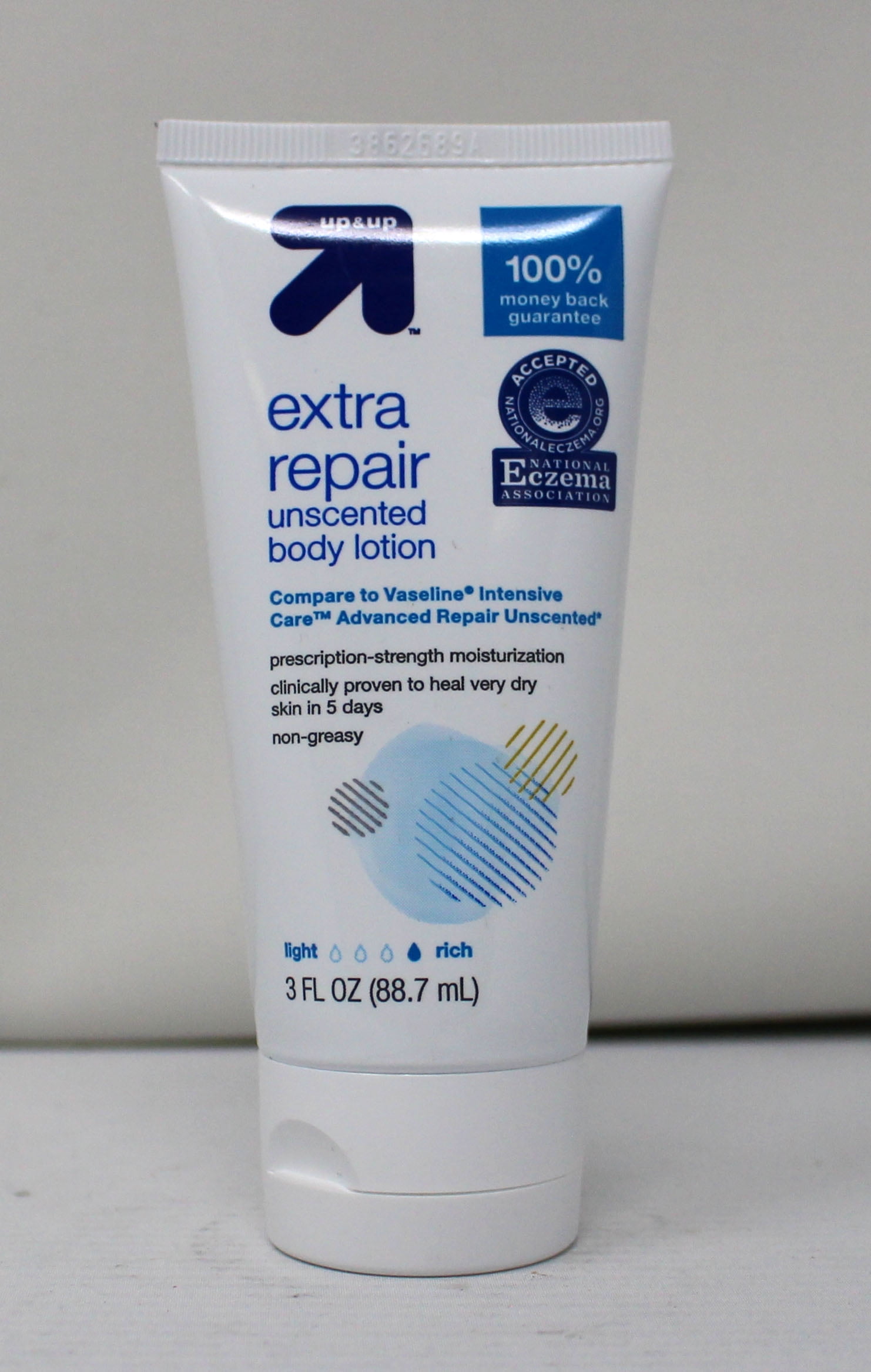 Up & Up Extra Repair Unscented Body Lotion 3 Ounce