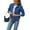 2# Dark Blue, variant on JBEELATE Women's Washed Denim Jacket Long Sleeve Button Down Gifts for Women