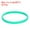 Cyan, variant on Uxcell Silicone Bracelets Rubber Wristbands Blank Stretch Sports Bands White 30 Pack