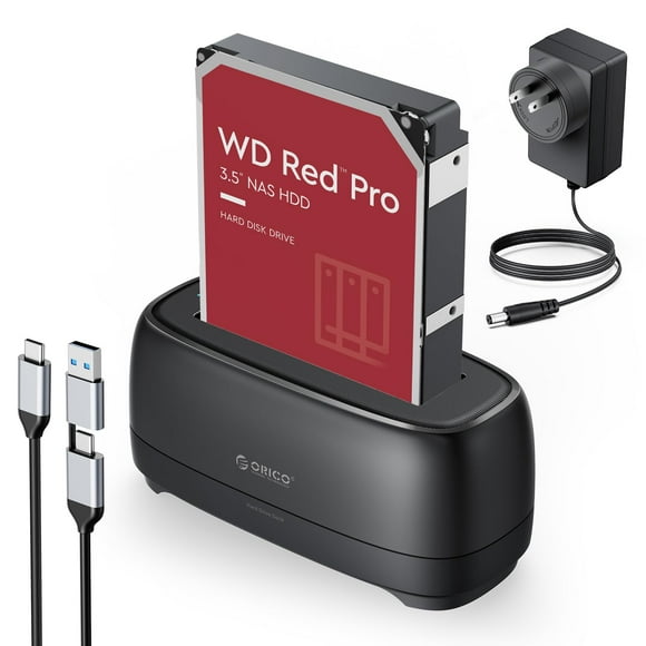 Estación de acoplamiento de disco duro ORICO USB 3.2 Gen 1 a SATA USB C