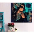 thumbnail image 2 of Topcobe Skeleton Women Full Drill Diamond Painting by Number Kits Rhinestone, 2 of 2