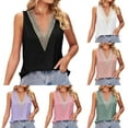 thumbnail image 6 of Sngxgn Women's Basic Casual Long Camisole Strap Layering Top(Pink,XXL), 6 of 6