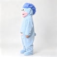 thumbnail image 4 of Funny Big‑Mouth Monster Adult Onesie Pajamas, Coral Fleece One‑Piece Cartoon Cosplay Costume Loungewear Party, 4 of 5