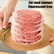 thumbnail image 5 of Pack 100 de papel separador de hamburguesa | Hojas divisorias antiadherentes para hamburguesas de ternera, papel absorbente de aceite espesado, fácil de limpiar, blanco | Varios tamaños para, 5 of 6