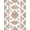 Pink, Pattern 1, variant on ODIKA 8'x10' Washable Area Rug Non-Slip Chair-Friendly Mat Scattered Roses Symmetrical Border Vintage Cottage Garden Style for Dining Room, Large Office, Lounge
