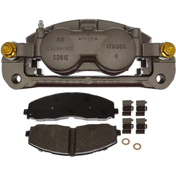 Front Passenger Side Disc Brake Caliper for Ford F-250 2013-2019 ACDelco 18R12593