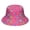 Unicorn and Wing Pink Pattern, variant on Unicorn and Wing Yellow Pattern Bucket Hat, Beach Bucket Hat with Wide Brim & Breathable Fabric, Polyester Twill Gifts for Unisex Men Women