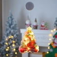 thumbnail image 3 of Add Winter Glamour With Christmas Window Lights - Snowman Shaped Decoration With Suction Cups For Home, Holiday Home And Shop Decor, 3 of 6