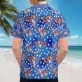 thumbnail image 6 of High Quality Hawaiian Shirts for Men Short Sleeve Aloha Beach Shirt Floral Summer Casual Button Down Shirts Blouses 93VPC3, 6 of 7