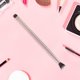 thumbnail image 3 of Farfi Brocha cosmética Profesional Fácil de Limpiar Herramientas de Maquillaje Suaves y Livianas portátiles Larga Vida útil Brocha para Sombra de Ojos de Doble Punta Regalos para Novias, 3 of 5