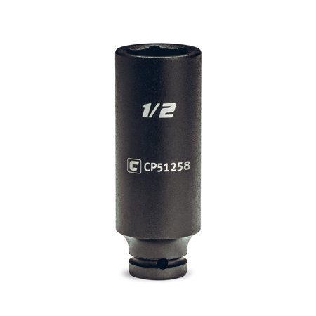 UPC: 0886352512589 | Capri Tools 1/2-Inch Deep Impact Socket  1/4-Inch Drive  6-Point  SAE