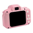 thumbnail image 4 of Cámara para niños de dibujos animados portátil ajustable 16GB 32GB regalo de cámara digital para niños, rosa, tarjeta 32G Inevent EL000682-05B, 4 of 7
