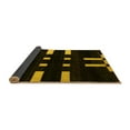 thumbnail image 2 of Ahgly Company Indoor Rectangle Abstract Yellow Modern Area Rugs, 2' x 3', 2 of 4