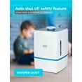 thumbnail image 6 of Black+Decker 5 Liter Ultrasonic Humidifier with Touch Panel Control, 6 of 7