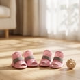 thumbnail image 4 of 4-Pack Summer Breathable Mesh Dog Shoes Size 2 - Non Slip Small Dog Sandals, Paw Protection for Outdoor Walking, Running, 4 of 6