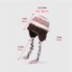 thumbnail image 4 of Xsylife - Gorro de punto Sherpa de invierno para hombre y mujer, con orejeras, térmico, holgado, de felpa, cálido, unisex, 4 of 5