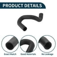 thumbnail image 4 of Radiator Hose Heater Hose Radiator Outlet Hose Pipe for Toyota RAV4 2013-2019 No.165720T060 Rubber Lower Radiator Hose Black 1 Pc, 4 of 6