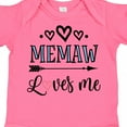 thumbnail image 4 of Inktastic Memaw Grandma Loves Me Girls Baby Bodysuit, 4 of 5