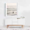 thumbnail image 2 of Surfer in Newport Beach 03 - Newport Beach California Photography Surf Ocean Beach Waves Coastal Surfboard Seascape White Framed Wall Art Print 11 x 14 inches, 2 of 3
